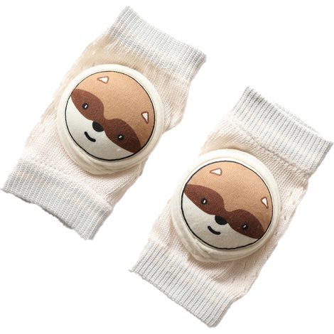 Genouillères Bébé - Protection Genoux Pour Ramper - Taille Unique Adaptée 0 à 4 Ans - 1 Paire (1/5)