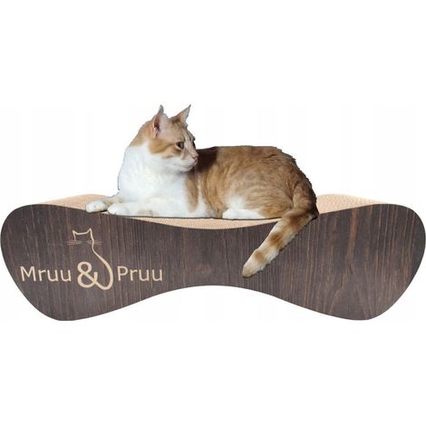 Tiragraffi per gatti Mimi  marrone  70x23x24 cm  MruuPruu