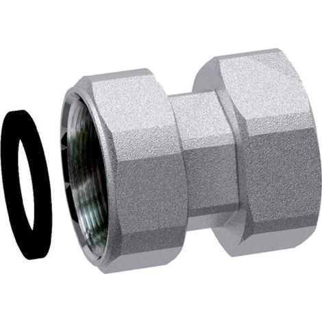 Anschluss mit drehbarer Mutter verchromt FAR 8321  1”1/2 X 1”1/2
