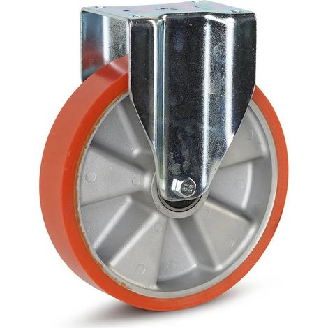 Roue fixe lourde - MESO - PU - 250mm - 800kg (1/2)