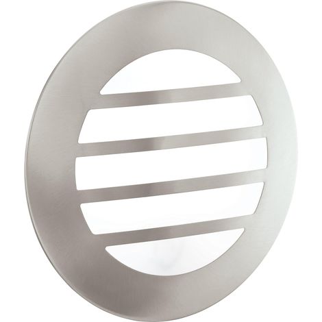 LED Plafonnier City 2, lampe de plafond, acier inoxydable finition