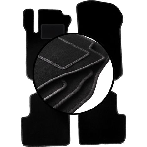 Komplettset Veloursmatten für: Mercedes R V251 / R251 Minivan (2005-2013)