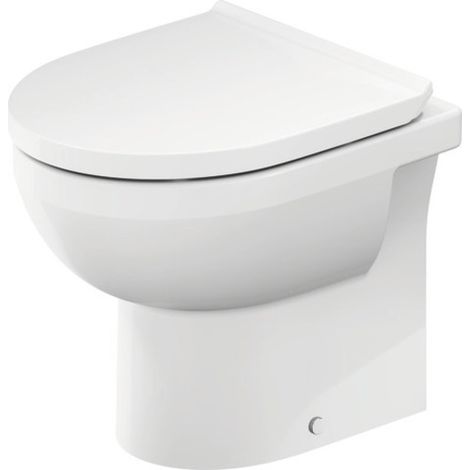 WC sur pied DURASTYLE BASIC sans bride, dimensions 365x560 mm, avec sortie horizontale