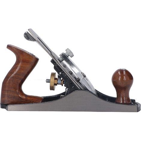 Rabot d'établi à main, lame tranchante, base lisse, poignée ergonomique, petit rabot manuel pour le travail du bois