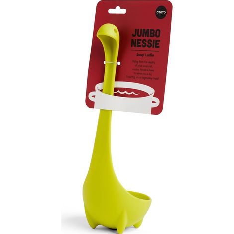 Originaler Loch-Ness-Monster Suppenlöffel – Schöpflöffel, süßes Geschenk, lustiges Küchen-Gadget, Nessie-Design, Kochgeschenk für Mama – niedliches und praktisches Küchenutensil, einzigartiges Geschen (1/5)