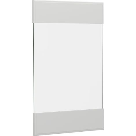 Frente de cocina R-Line, Blanco casa de campo, 39.6 x 59 cm frente de mueble para armario mural con vitrina, Vicco (1/5)