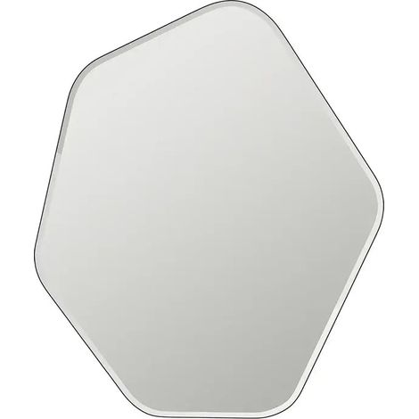 [GEBRAUCHT] B-Ware Broste Copenhagen Wandspiegel Spiegel Glas Spiegel Ruby 50x60 Cm Schwarz