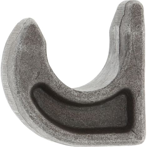 Gancho de acero para fijar bastidores EURO al carro de horquillas de la cargadora, juego 755291 (1/2)