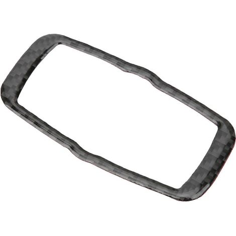 Cache-bouton de commutateur de phares en fibre de carbone, compatible avec BMW Série 5 E60/E61 (2004–2010) (1/5)