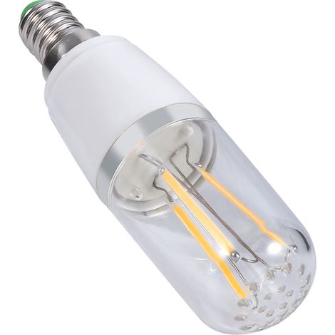 Ampoule LED à filament E14 3W 12V blanc chaud style rétro pour lustre éclairage intérieur robuste