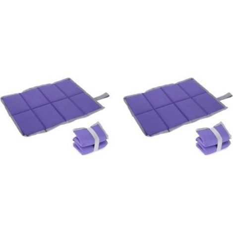 2er-Pack Sitzkissen faltbare Sitzkissen Outdoor-Sitzkissen wasserdichte tragbare Kindersitze geeignet für Camping und Wandern 39 x 29 5 x 1 cm 29,5 (1/5)