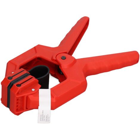Abrazadera de resorte en forma de G de una sola mano para carpintería, clip de plástico, accesorio multifuncional (1/5)