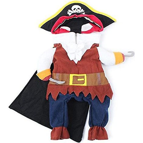 Nouveau costume de pirate pour animal de compagnie (1 pièce) (1/3)