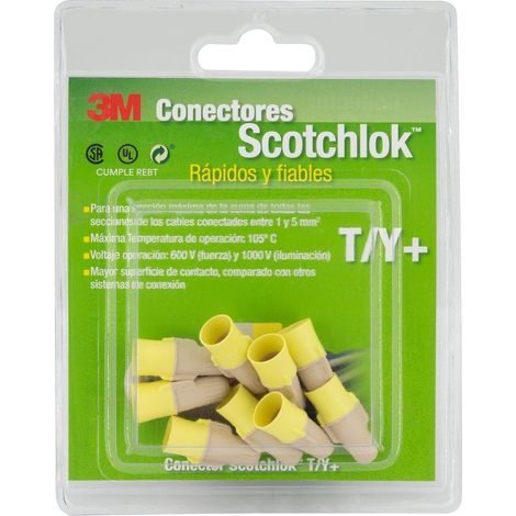 Blister Kabelstecker Scotchlok T/Y Steckverbinder 1-5mm² (9 Stück) 3M 7010233168 Grau (1/5)