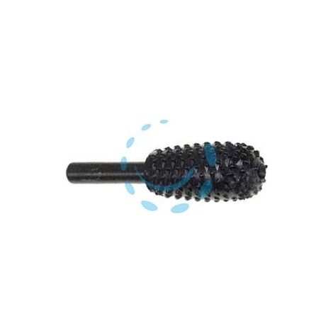 FRESA-RASPA CONICA BOMBATA ROTATIVA PER LEGNO - codolo ø mm.6 PG 436.00