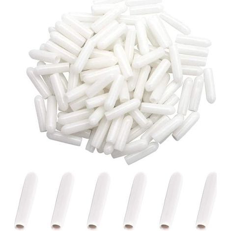 Capuchons pour Lave-Vaisselle Panier[100 Pièces], Capuchon du Lave-Vaisselle, Capuchons pour Panier à Vaisselle, Accessoires Lave-Vaisselle, Antirouille(Blanc) (1/5)