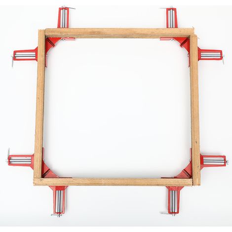 Angle droit pour la fabrication de cadres pour cadres de porte-outils pour menuiserie (90 Degree 75mm / 3 inch 4pcs) (1/4)