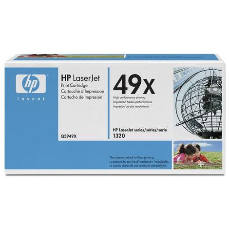 HP 49X toner LaserJet noir grande capacité authentique (1/5)