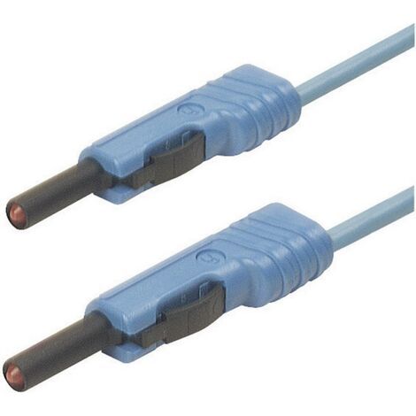 Hirschmann Test & Measurement MLB 25/1 V bl Messleitung Lamellenstecker 4 mm Lamellenstecker 4 mm 25 (1/3)