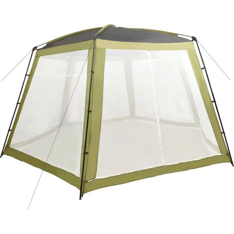 Carpa para piscina de tela verde 590x520x250 cm