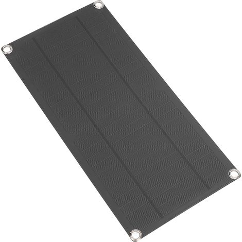 Panneau solaire monocristallin 10 W 18 V photovoltaïque flexible pour usage domestique 30 W (1/5)