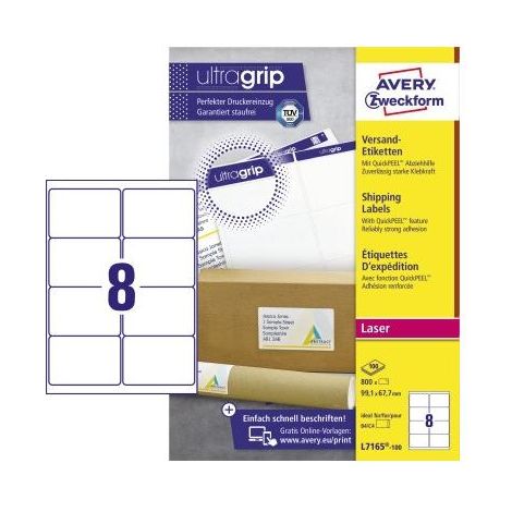 Avery Zweckform Ultra Weiße Versandetiketten (1/5)