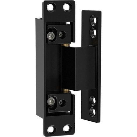 Charnière de porte invisible réglable en alliage de zinc, résistante à la rouille (1/5)