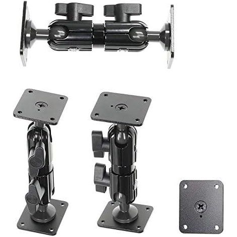 Brodit Soporte de montaje premium negro regulable 360 grados