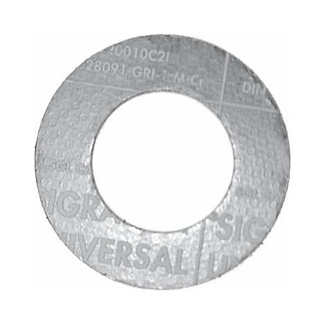 Flachdichtung aus Graphit, PN40, DN32 asbestfrei, 2mm, D82x43, bis 350 Gr C - 81363512 von Buderus