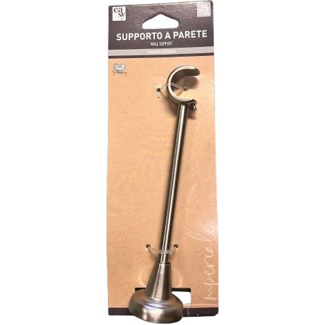 SUPPORTO A PARETE D.25MM COL.NICHEL