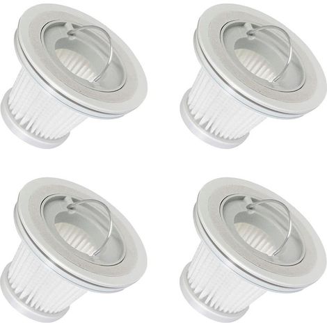 Filtre HEPA pour aspirateur à main Xiaomi Mijia SSXCQ01XY, pour la maison et la voiture, mini aspirateur sans fil, pièce de rechange, lot de 4 (1/5)