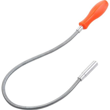 Ramasseur Magnétique Flexible - Bras Rétractable 50 cm - Tige Aimantée Plie-Sans-Retour - Pour Espaces Exigus - 1 Pièce (1/5)