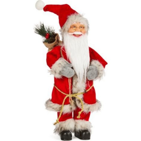 52cm Large Traditional Santa Claus Figure Christmas Decoration (1/2)