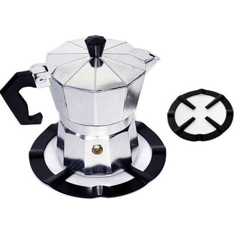 Support de Réducteur en fer Étagère de cuisinière à gaz durable pratique et sûre pour cuisinière à gaz ou Cafetière.réchaud Moka.chauffe eau gaz-Accessoires de maison cuisine camping café (1/4)