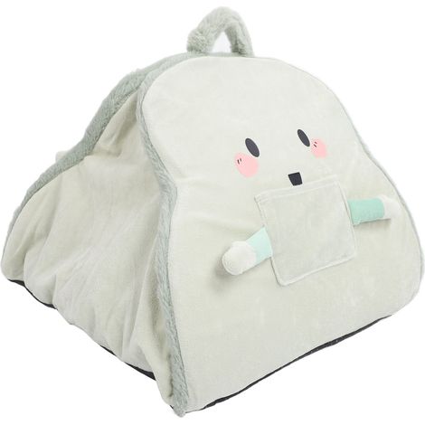Tente-lit pour animaux de compagnie, douce, confortable, respirante et chaude, idéale pour l'automne et l'hiver. Poids maximal supporté : 2,5 kg. (1/5)