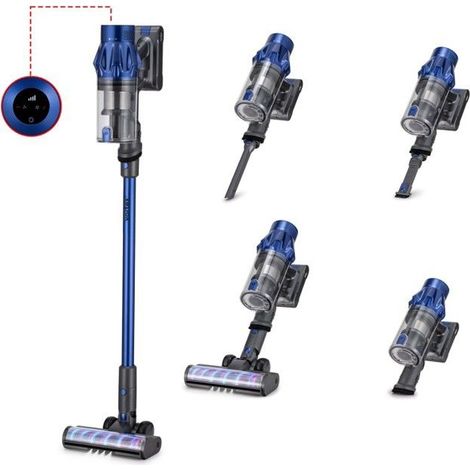 Vortex - F30 - Aspirateur Balai Sans Fil - 24 Kpa - 45 Min D'autonomie - 300w (1/5)