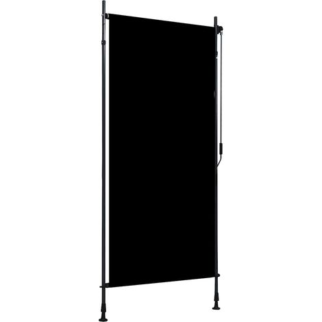 Estor enrollable de exterior gris antracita 100x270 cm (1/5)