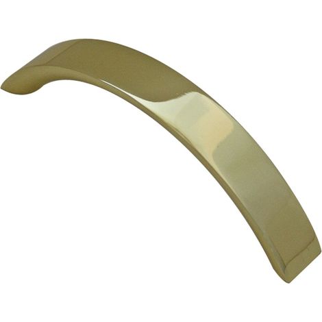 Möbelgriff 128mm Lochabstand Ausführung Messing Optik Küchengriff aus Metall (1/2)