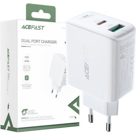 Chargeur USB Type-C - 32 W - Compatible Samsung S21 S22 S23 - Technologie PD QC 3.0 PPS - Blanc - 1 Pièce (1/5)
