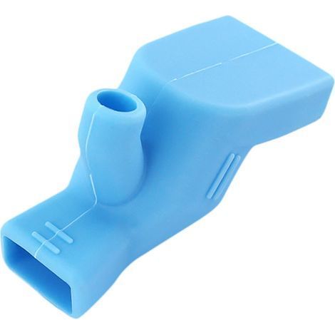 Faucet Extender - 7 Cm - For Children Hand Washing - Fits Most Bathroom Faucets - Blue - 2 Pieces
