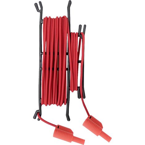 Metrel A 1527 Sicherheits-Messleitung Bananenstecker 4 mm Bananenstecker 4 mm 5 m Rot 1 St.