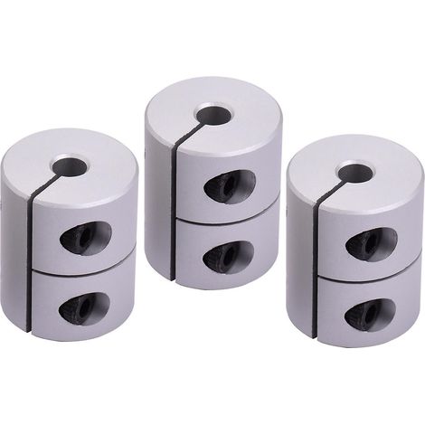 Stück starre Wellenkupplung 5 mm bis 8 mm Bohrung L23xD18 Wellenkupplungsverbinder für 3D-Drucker-Schrittmotoren