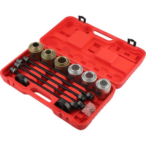 Kit de manchons à pression et à tirage, 26 pièces, acier durable, tailles variées, compatibilité universelle, performance efficace (1/5)