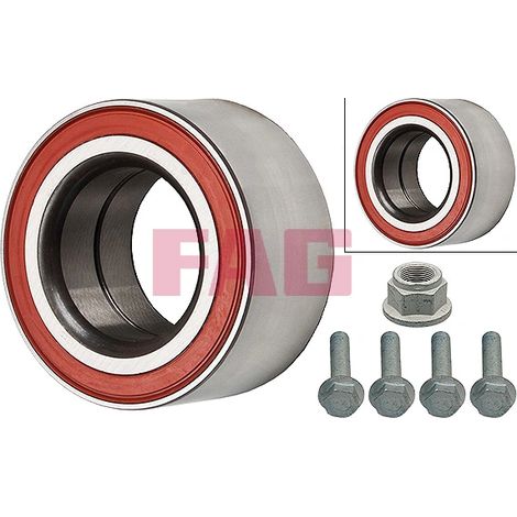 Kit de roulements de roue FAG 713 6122 80 PORSCHE 99905304101 99905304102