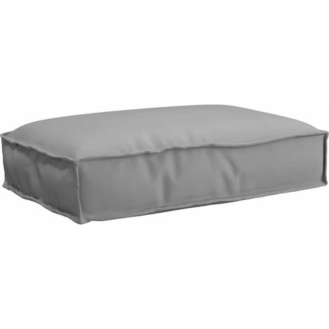 Kissen Grau 60 x 40 x 8 cm Oxford-Stoff