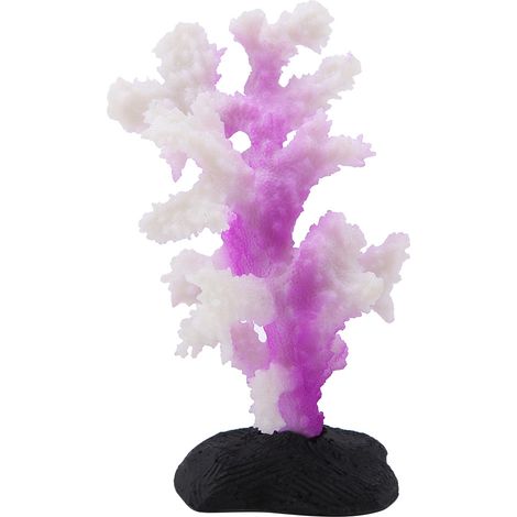 Anémone de corail lumineuse en Silicone pour Aquarium, Simulation de plante, ornement d'aménagement paysager, violet (1/5)