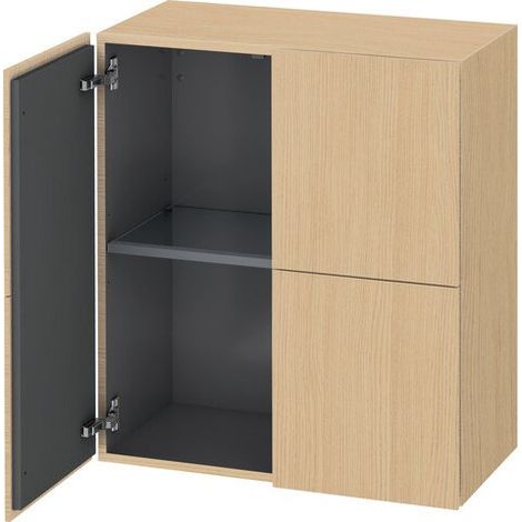 DURAVIT LC117703030 Armoire semi-haute L-Cube 363x700x800mm