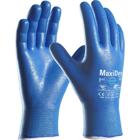 ATG® Hybrid-Handschuhe MaxiDex® (19-007) blau, EN 374-K, 2707-06 Gr.06 (1/4)