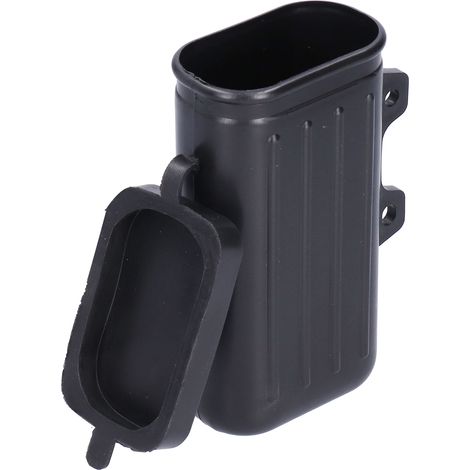 Boîte à outils moto Porte-bouteille Contenant ABS compatible Yamaha TW200 Trailway 1987-2015, support de réparation robuste (1/5)