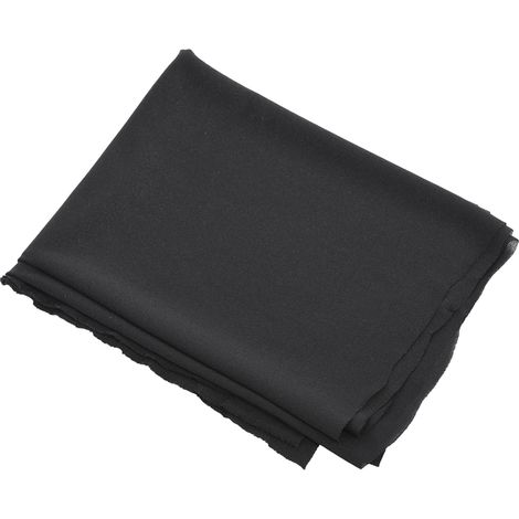 Tissu acoustique anti-poussière noir pour enceintes, 1.7m x 50cm, protection pour haut-parleurs stéréo